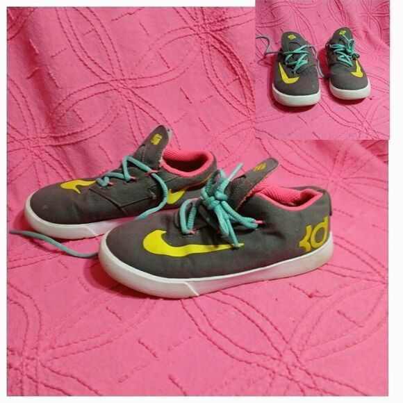 Nike KD Vulc Multi-Colored Sneakers Size 10C - Picture 1 of 7